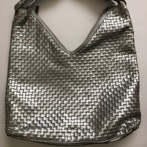Silver Weave Purse